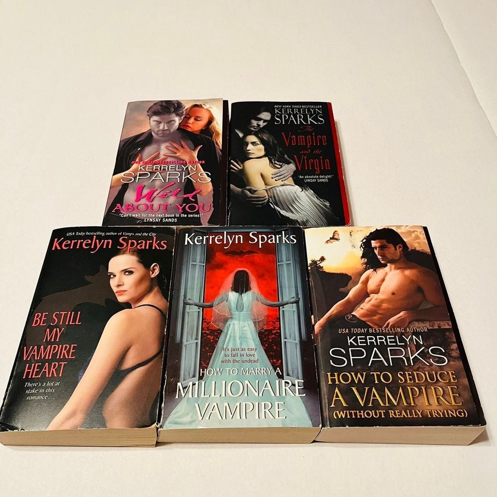 KERRELYN SPARKS bundle of‎ five (5) books.